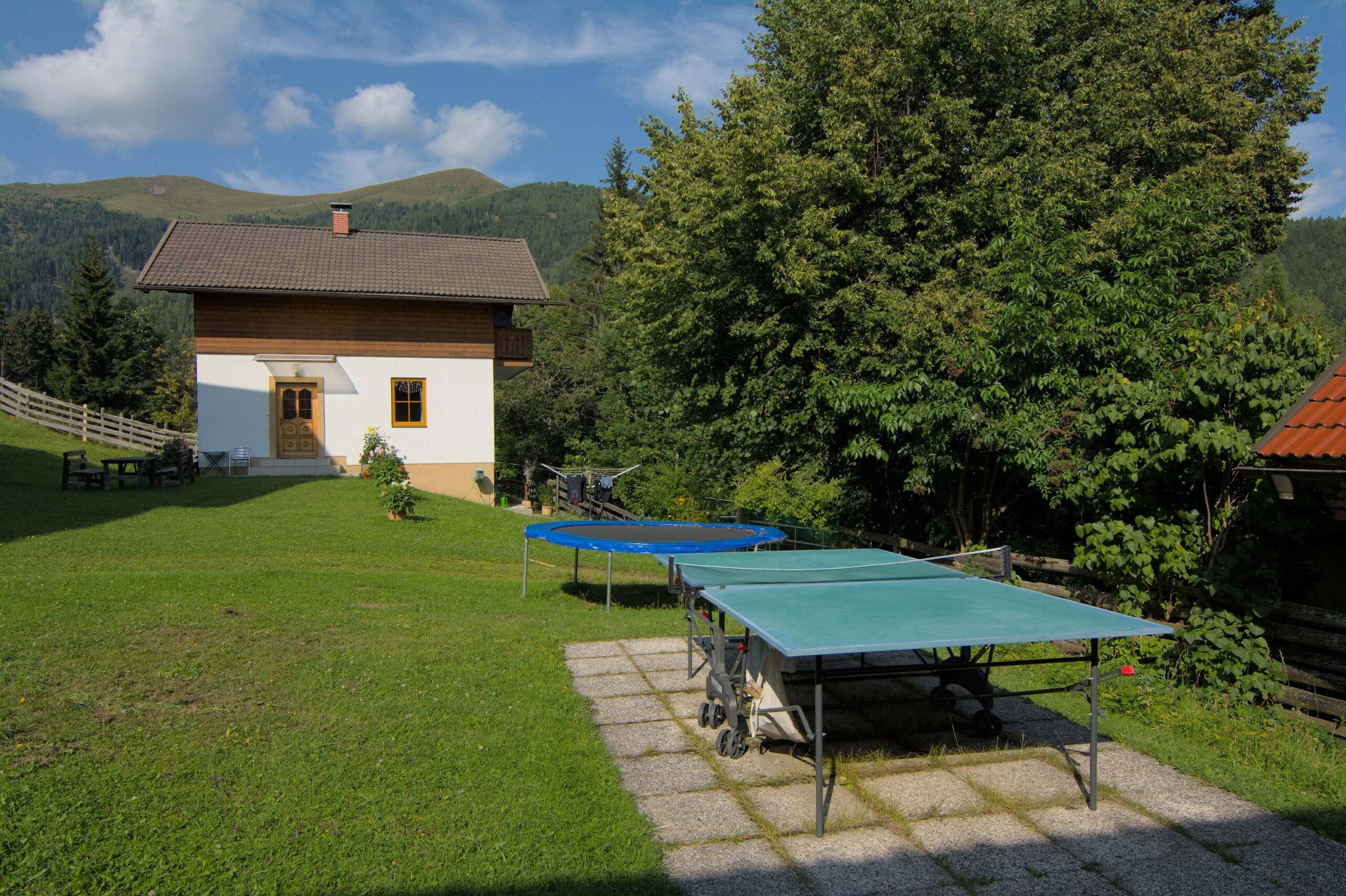 Ferienhaus mit Tischtennistisch